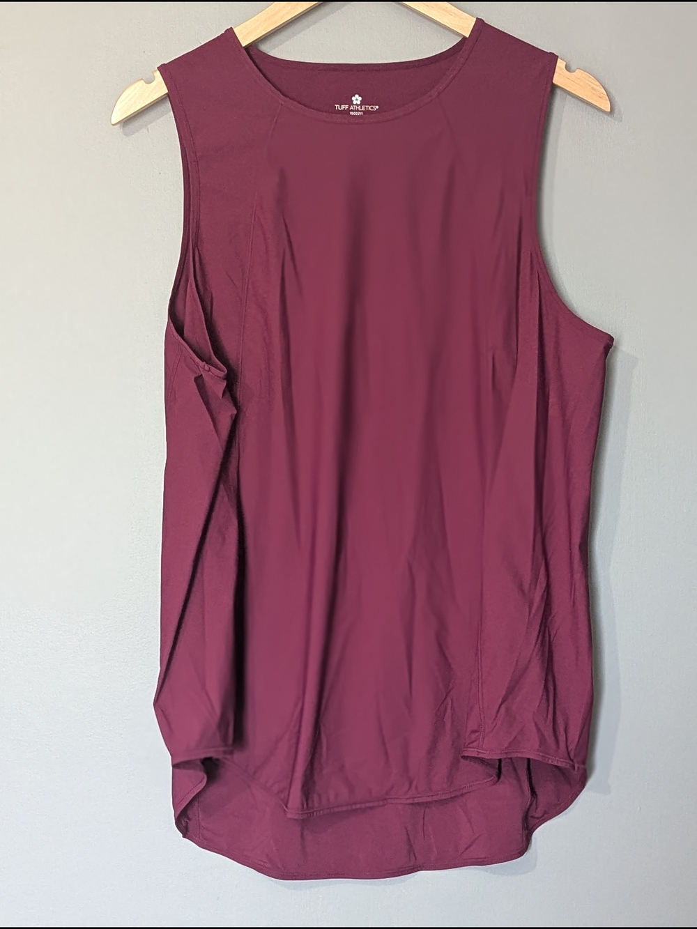 Tuff Athletics Women's Maroon Tank Top